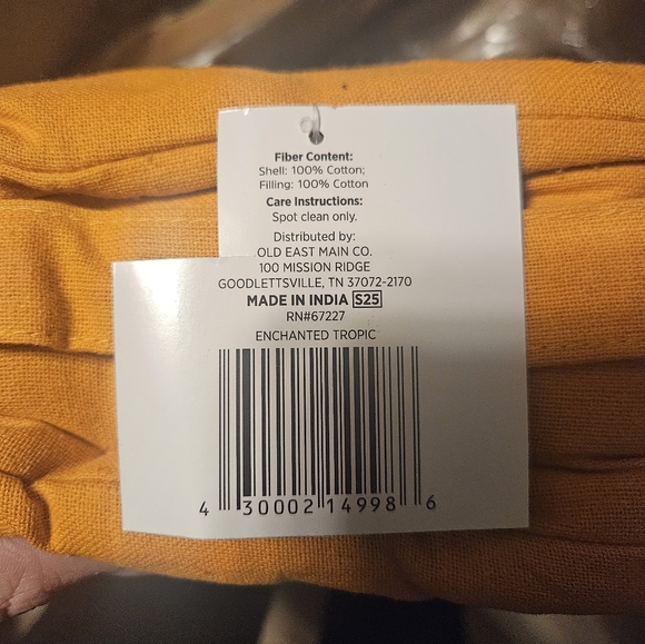 Tan Tufted Floor Cushion - Picture 3 of 3